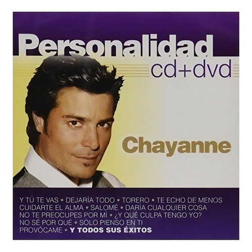 Chayanne - Personalidad - Disco Cd + Dvd (18 Canciones)