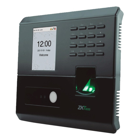 Zkteco Mb10-vl - Reloj Biométrico Asistencia Facial Y Huella