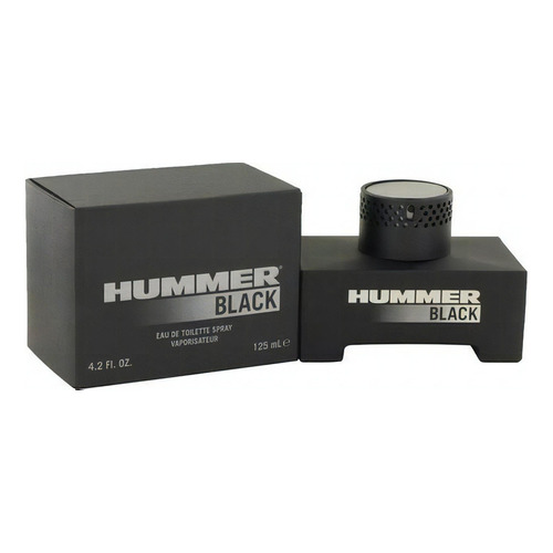 Perfume Hummer Black 125ml Eau De Toilette Caballero