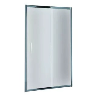 Mampara Baño Bañera 2 Hojas 120 X 150 Vidrio Esmerilado