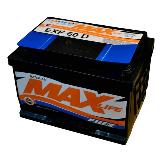 Bateria Max Volkswagen Fox 60/100 24x17x17 Der