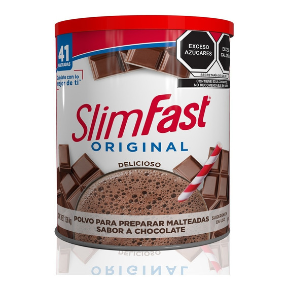 Slimfast Malteada Original 1.36kg | Vitaminas Y Minerales