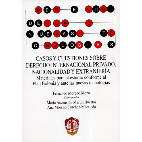 Casos Y Cuestiones Sobre Derecho Internacional Privado, Nacionalidad Y Extranjería, De Fernando Moreno Mozo. Editorial Editorial Reus, Tapa Blanda, Edición 1 En Español, 2014