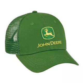 Gorro Jockey John Deere Verde Logo Malla Original Importada