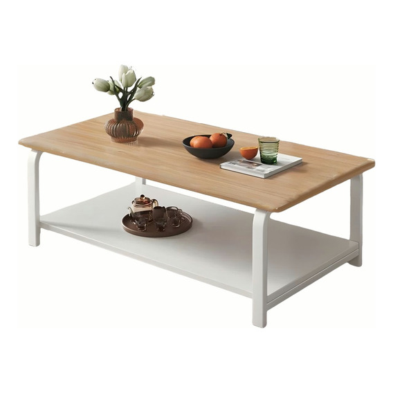 Mesa De Centro Minimalista Y Moderna De Madera Para Sala