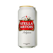 Cerveza Stella Artois European Pale Lager Rubia Lata 473 ml