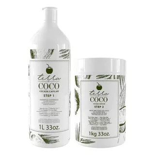 Combo Shampoo Isotônico E Máscara Toda De Coco - Terra Coco