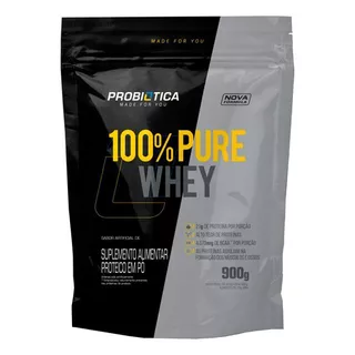 Whey 100% Pure 900g - Probiótica - Refil - Cookies & Cream