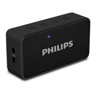 Parlante Inalámbrico Bluetooth Philips  Bt60bk/94 Negro