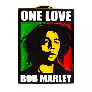 Pin Bob Marley Prendedor Metalico Rock Activity 
