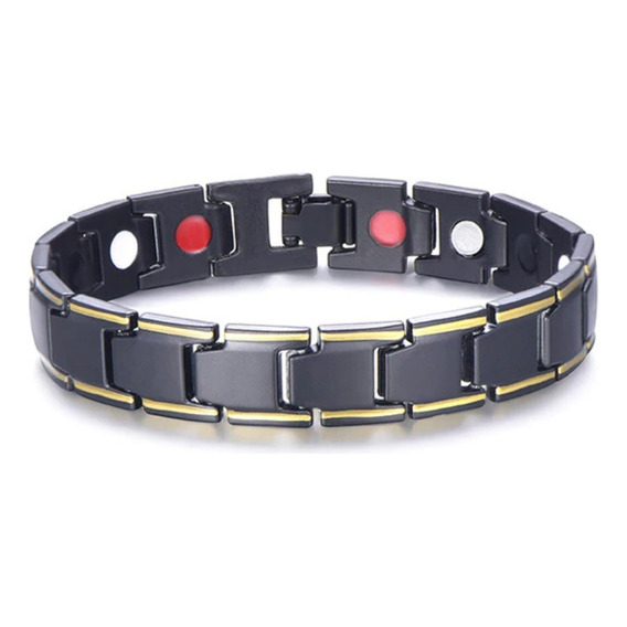 Pulsera Manilla Magnética Para Hombre Mejor Salud Y Energía