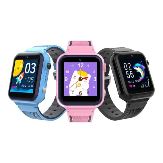 Smartwatch Infantil 4g, Gps, Videollamada, Linterna Y Chip 