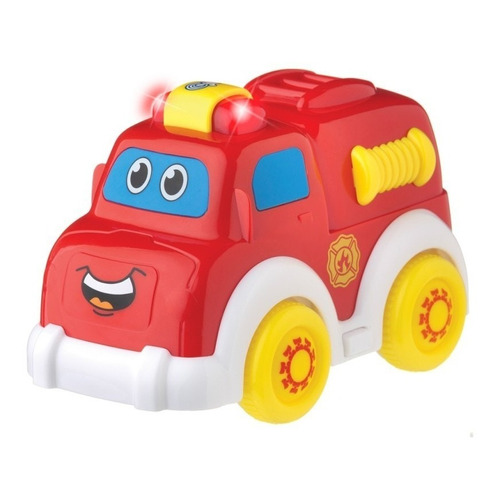 Autito Carro De Bomberos Playgro Personaje Camion Bombero