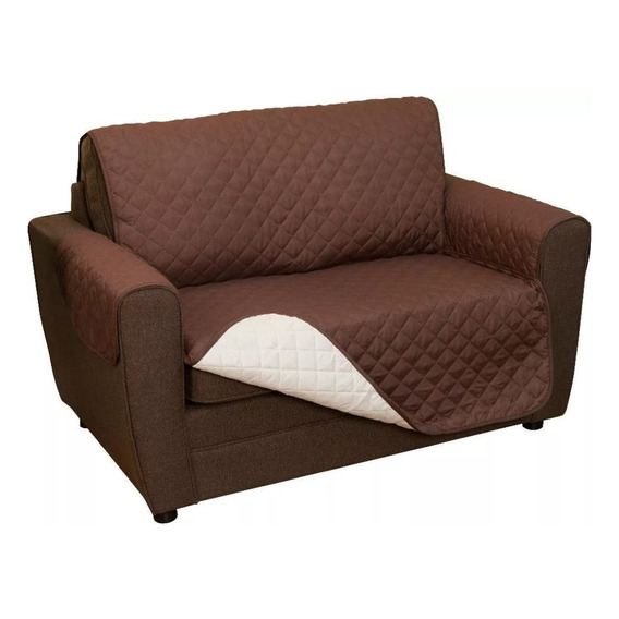 Cubre Sofa Funda Sillon Protector Reversible 2 Cuerpos 