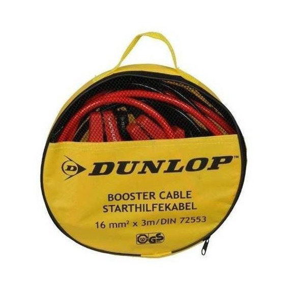 Cables Arranque Auto Cocodrilo Batería 220 A Dunlop