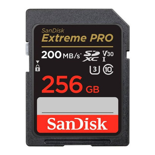 Tarjeta De Memoria 256gb Extreme Pro 200mb/s Sandisk