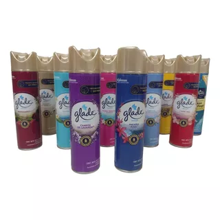 Aromatizante En Aerosol Glade 380cc X6