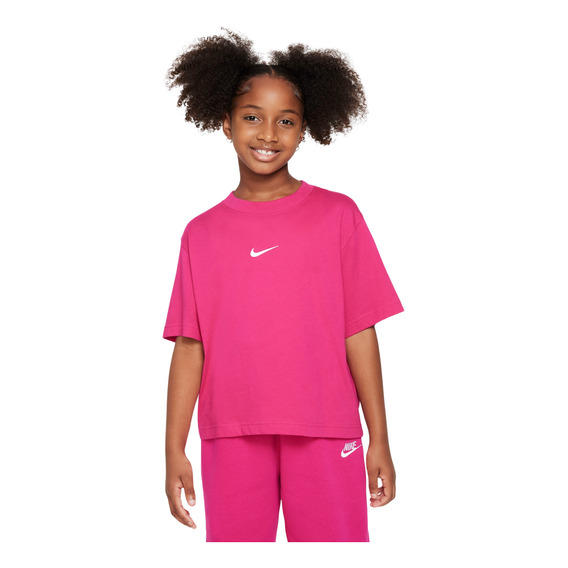 Polera Nike Sportswear Niños Rosado 