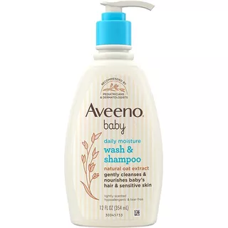 Aveeno Baby Wash & Shampoo (354ml)