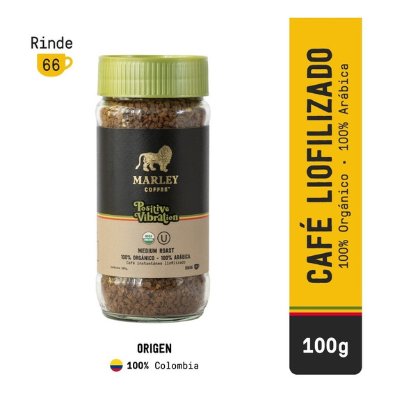 Café Liofilizado Positive Vibration 100 G · Marley Coffee