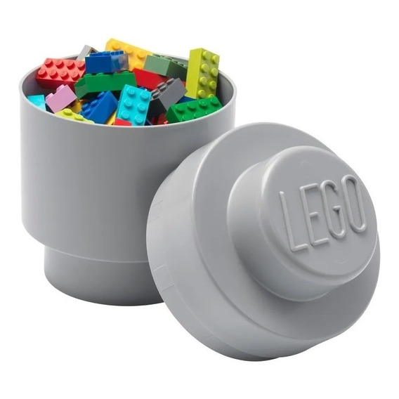 Lego Bloque Apilable Contenedor Brick 1 Round 4030 Cantidad De Piezas 2