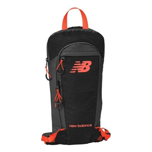 Mochila New Balance Running 4l Backpack Negro Coral Color Negro/coral