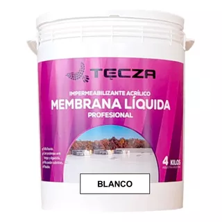 Membrana Liquida Techos 4 Kg Elastomerica Blanca