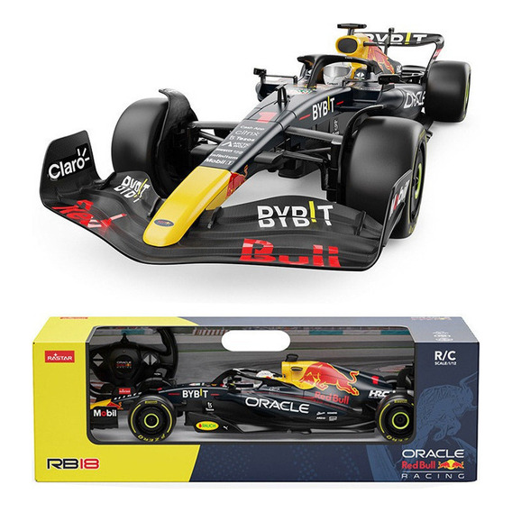 Coche Teledirigido Rb18 1 Verstappen Fia 1/18 Rc F1