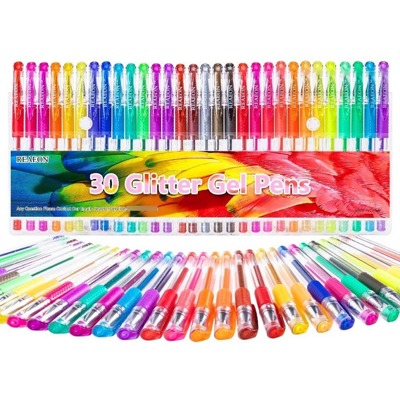 200 Lapiceros Gel 100 Boligrafos+100 Repuestos Color Surtido