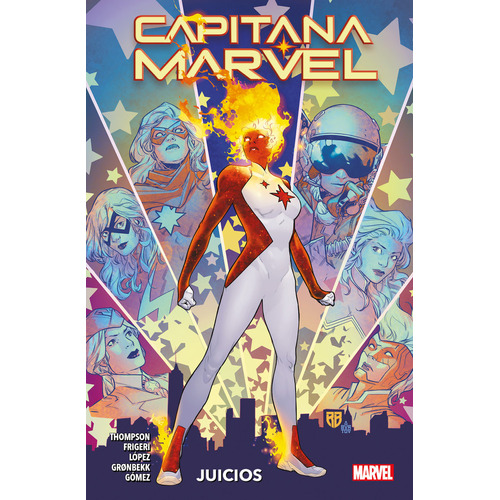 100% Marvel Capitana Marvel 4. Pruebas, De Kelly Thompson. Editorial Panini Comics, Tapa Blanda En Español, 2023