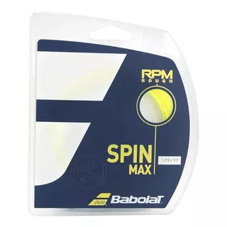 Corda Babolat Rpm Blast Rough 17l 1.25mm Amarela - Set Indiv