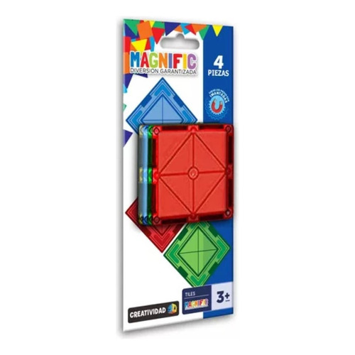 Magnific Tiles 4 Piezas Cuadrados