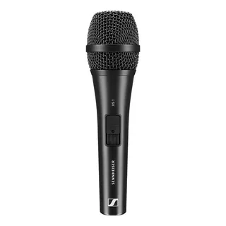 Microfone Sennheiser Xs 1 Dinâmico Cardioide Cor Preto