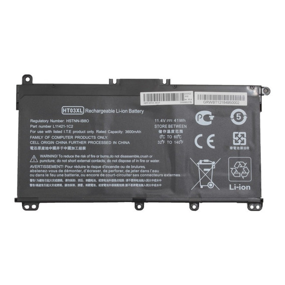 Bateria Compatible Con Hp Ht03xl L11119-855 14-ck
