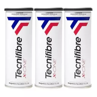 Bola De Tênis Tecnifibre X-one (pack Com 3 Latas)