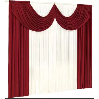 Cortina Grande Para Eventos Igrejas Sala Paris 6.00 X3,00