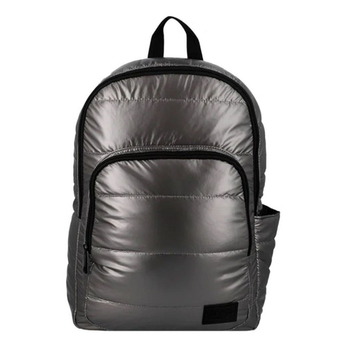 Mochila Saxoline Juvenil 24 Litros Color Plateado