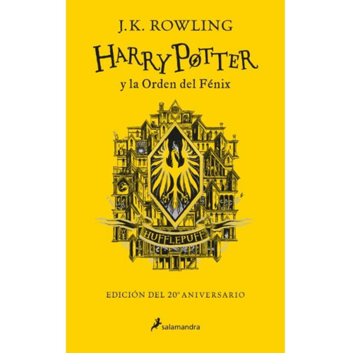 Harry Potter 5: La Órden Del Fénix - Tapa Dura - Hufflepuff