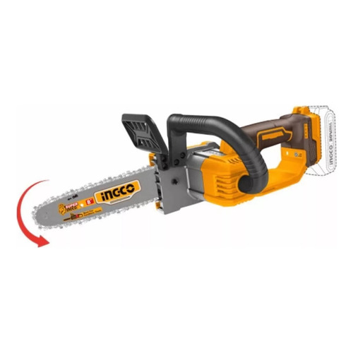 Motosierra 20v 8 S Bat S Carg Ingco Cgsli2085- Smf Color Naranja Claro