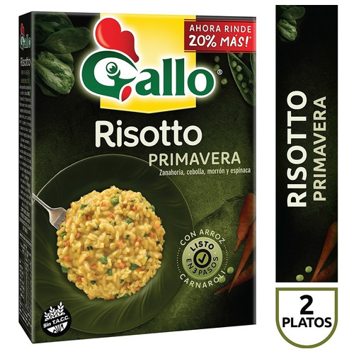 Risotto Primavera Gallo Arroz X 240 Gr 