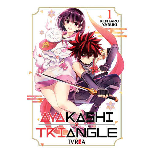 AYAKASHI TRIANGLE 01, de KENTARO YABUKI. Serie Ayakashi Triangle, vol. 1. Editorial Ivrea, tapa blanda en español, 2022
