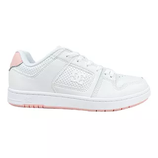 Tenis Dc Shoes Manteca 4 Para Mujer Blanco Rosa 