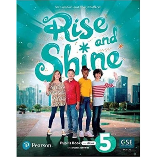 Rise And Shine 5 - Pupil's Book + Pep Access Code Pack, de Perrett, Jeanne. Editorial Pearson, tapa blanda en inglés internacional, 2021