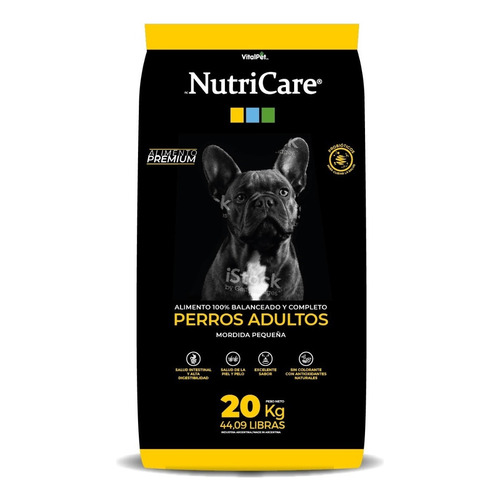 Alimento Nutricare Vitalpet Perro Adulto Raza Pequeña 20 Kg