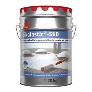 Sikalastic 560 Membrana Liquida Impermeable 20kg Color Blanco