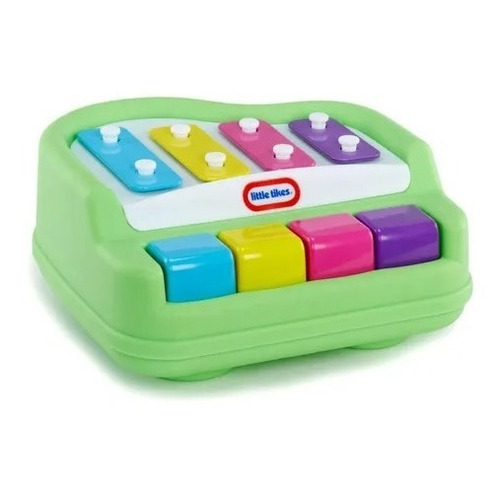 Piano Little Tikes Teclas Grandes Faciles De Pulsar Infantil Color Multicolor