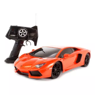 Auto A C/remoto Lamborghini Aventador. 1:12. Recargable Mpuy