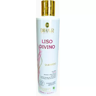  Shampoo Para Cabelo Liso - Liso Divino 300ml Dihair