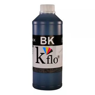 Litro Tinta Marca Kflo Para Gi16 Gx6010 Gx7010 Pigmento Bk