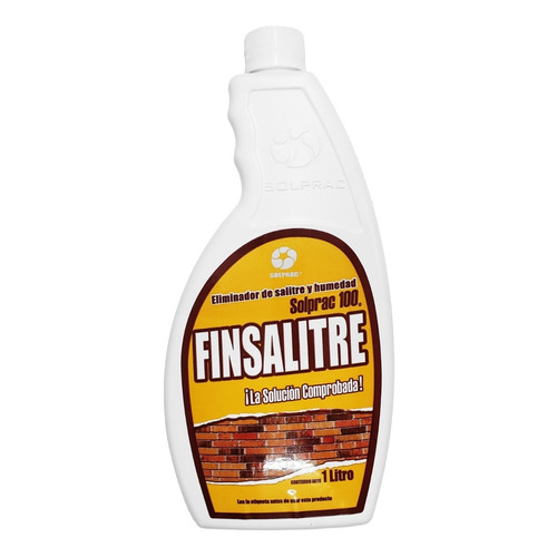 Finsalitre, Eliminador De Salitre Y Humedad 1 Litro